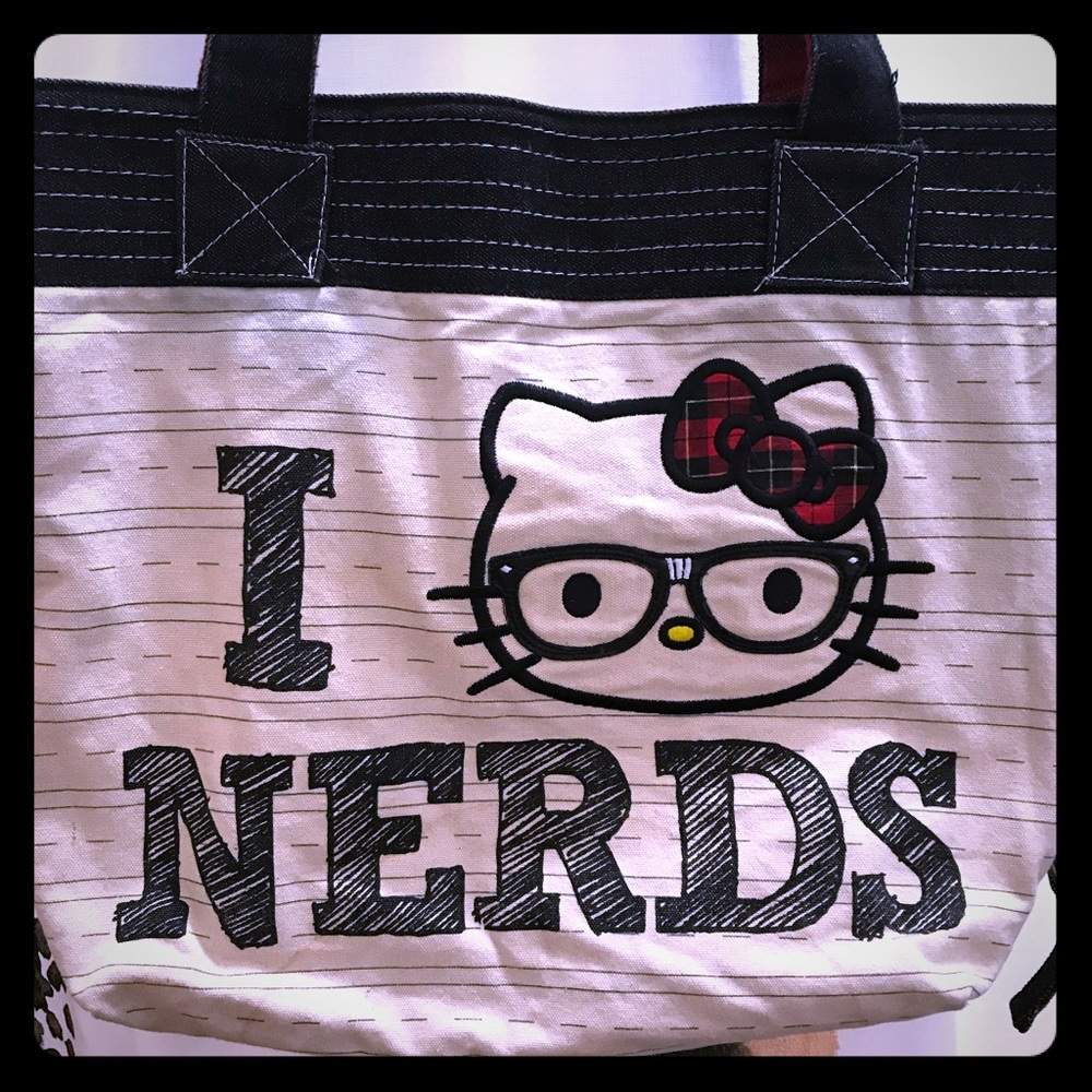 Hello Kitty Nerds Tote Bag $6